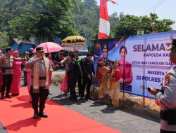 Kapolda Kalbar Berikan Penguatan Kepada Personel Saat Kunjungan Kerja Di Polres Kayong Utara