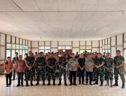 Danrem 121/Abw Gelar Penyuluhan Bahaya Narkoba Dalam Rangka Karya Bakti Skala Besar Kodam XII/Tanjungpura
