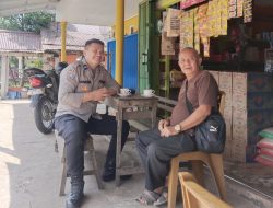 Secangkir Kopi Sejuta Informasi Cara Humanis Polsubsektor Jelimpo Cegah Kriminalitas