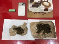 Komitmen Berantas Narkoba Polres Ketapang Amankan Dua Pelaku Ganja Seberat 28,94 gram Turut Diamankan
