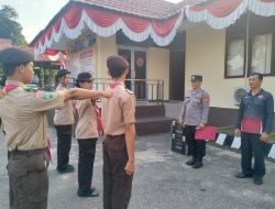 Latih Keterampilan Olah TKP Polres Landak Gembleng Anggota Saka Bhayangkara Secara Rutin
