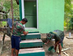 Satgas TMMD Regtas Ke-129 Kodim 1206/Putussibau Tuntaskan Pengabdian Untuk Masyarakat