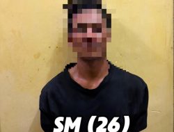Tim URC Polres Melawi Amankan Tersangka Pencurian Sepeda Motor Di Desa Paal