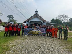 Wujud Nyata Bakti TNI AD Kodim 1209/Bengkayang Gelar Karya Bakti Skala Besar Bersihkan Fasilitas Umum Hingga Tempat Ibadah