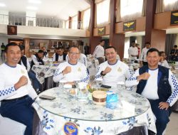 Dankodaeral XII Hadiri Executive Scooter Riding Dan Bakti Sosial Bersama Kasal Perkuat Soliditas Dan Kepedulian TNI AL