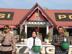 Rayakan Ulang Tahun Personel Dengan Cara Berbeda Kapolres Melawi Dorong Budaya Peduli Lingkungan