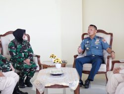 Wadan Kodaeral XII Terima Kunjungan Tim Setumal Perkuat Koordinasi Kedinasan