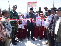Menghubungkan Harapan Kodim 1207/Pontianak Resmi Bangun Jembatan Perintis Garuda Di Desa Pasak Tiang