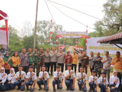 Kapolda Kalbar Hadiri Peresmian Jembatan Merah Putih Presisi Akses Warga Kabupaten Ketapang Makin Mudah
