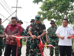 Kasdam XII/Tpr Tutup TMMD Ke-129 Di Kubu Raya Tegaskan Komitmen Membangun Negeri Dari Desa
