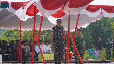 Danrem 121/Abw Tutup kegiatan TNI Manunggal Membangun Desa Kodim 1208/Sambas