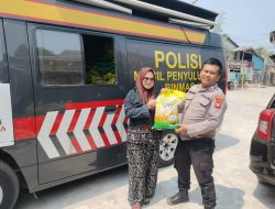 Gerakan Pasar Murah Di Benua Kayong Polres Ketapang Bantu Masyarakat Dapatkan Beras Terjangkau