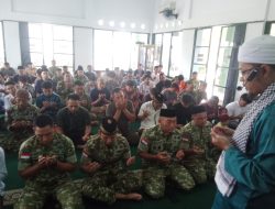 Kodim 1208/Sambas Gelar Doa Bersama Warga Jelang HUT Ke-81 Kemerdekaan RI
