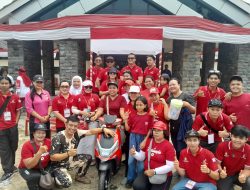 Ratusan Warga Mandor Tunjukkan Semangat Kemerdekaan Lewat Senam Dan Jalan Sehat
