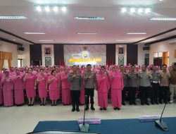 Kapolres Melawi Beri Arahan Kepada Bhayangkari Dan Polwan Bijak Bermedia Sosial Dan Jaga Marwah Institusi