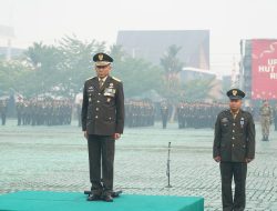 Pimpin Upacara HUT Ke-81 RI Irdam XII/Tpr Tekankan Pentingnya Menjaga Kedaulatan Negara