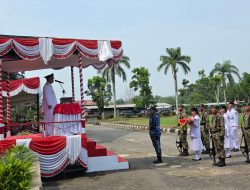 Rasa Penuh Hikmat Kobarkan Semangat Kemerdekaan Dandim 1209/Bengkayang Hadiri Upacara Pengibaran Bendera HUT RI Ke-81