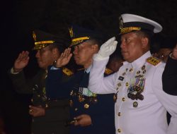 Danrem 121/Abw Hadiri Apel Kehormatan Dan Renungan Suci Dalam Rangka Memperingati HUT Ke-81 Kemerdekaan Republik Indonesia Tahun 2026