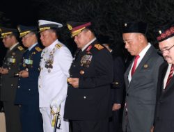 Kapolda Kalbar Ikuti Apel Kehormatan Dan Renungan Suci Kenang Perjuangan Para Pahlawan