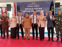 Jaga Sinergitas Koramil 1210-06/Ngabang Hadiri Acara Kenal Pamit Kepala Rutan Kelas IIB Landak