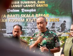 Bakti TNI AD Skala Besar Di wilayah Kodam XII/Tanjungpura TNI AD Bekerjasama Dengan Smile Train Gelar Operasi Bibir Sumbing Dan Sumbing Langit-Langit Gratis Di Sintang