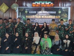 Tingkatkan Keimanan dan Ketaqwaan Kodim 1206/Putussibau Gelar Peringatan Maulid Nabi Muhammad SAW