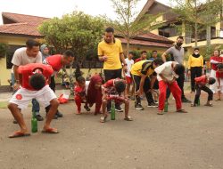 Meriahkan HUT Kemerdekaan RI Ke-81 Polres Ketapang Gelar Beragam Lomba Bersama Masyarakat