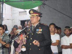 Kapolres Melawi Pimpin Upacara Penyerahan Dan Pemakaman Kedinasan Almarhum Brigpol Alif Saputra