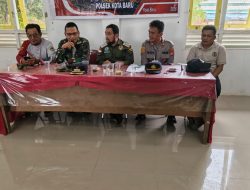 Polsek Kota Baru Hadiri Rakor Penanggulangan Karhutla Di Kecamatan Tanah Pinoh