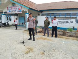 Polsek Kota Baru Gelar Apel Gabungan Kesiapsiagaan Penanggulangan Karhutla