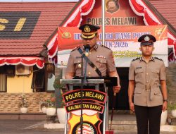 Hari Juang Polri 2026  Kapolres Melawi Pimpin Upacara Teguhkan Semangat Pengabdian Bhayangkara