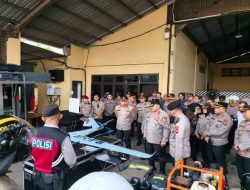 Ditsamapta Polda Kalbar Uji Drone UAV VTOL Untuk Penanganan Dan Pengawasan Karhutla