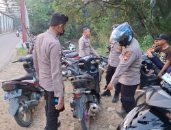 Polsek Ella Hilir Tertibkan Knalpot Tidak Sesuai Spesifikasi Kendaraan