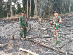Kodim 1204/Sanggau Intensifkan Patroli Dan Penanganan Karhutla Di Wilayah Sanggau Dan Sekadau