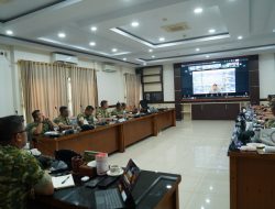 Pangdam XII/Tpr Ikuti Rapat Penyiapan Personel Penyuluh Karhutla Bersama Asops Panglima TNI