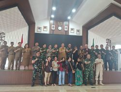 Kedepankan Pendekatan Humanis Danrem 121/Abw Pimpin Mediasi Penyelesaian Aset Lahan TNI AD Di Pasar Sanggau Ledo