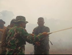 Terkepung Asap Dandim Dan Kapolres Berjiba