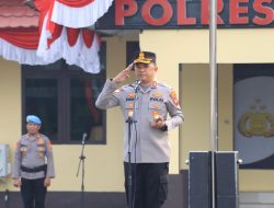 Polres Sambas Menerima Penguatan 30 Personel Brimob Mabes Polri Untuk Penanggulangan Karhutla Di Wilayah Hukum Polres Sambas