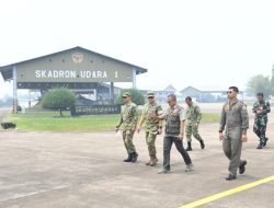 Pangdam XII/Tpr Cek Kesiapan Operasi Modifikasi Cuaca Di Lanud Supadio