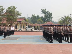 Satu Peleton Brimob Polri Perkuat Polres Melawi Dan Polsek Jajaran