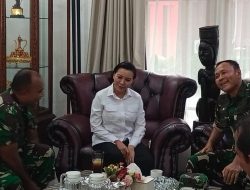 Brigjen TNI Fauzi Silaturahmi Dengan Bupati Landak Perkuat Sinergi Cegah Karhutla
