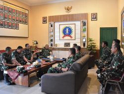Satgas Penyuluh Karhutla Monitoring Dan Koordinasi Bersama Dandim Dan Kapolres Sintang, Perkuat Sinergi Cegah Karhutla