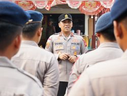 Satu Pleton BKO Brimob Tiba Di Bengkayang Kapolres Bersama-Sama Tangani Karhutla
