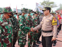 Polres Melawi Apel Gelar Pasukan Dan Satpras Opspol Kontingensi Aman Nusa II Karhutla Kapuas-2026
