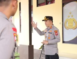 Kapolres Sambas Beri Arahan Personel BKO Brimob Mabes Polri Untuk Perkuat Penanggulangan Karhutla