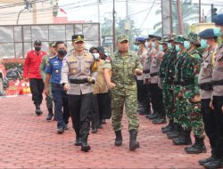 Perkuat Sinergi Penanganan Karhutla Dandim 1205/Sintang Hadiri Apel Gelar Pasukan Operasi Kontingensi Nusa II