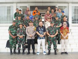 Perkuat Pencegahan Karhutla Tim Satgas Sosialisasi TNI Kunjungi Kabupaten Melawi