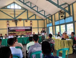 Danramil 1204-19/Mukok Hadiri Sosialisasi Tanggap Darurat Penanganan Karhutla Dari Mabes TNI