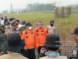 Bupati Ketapang Turun Langsung Ke Lokasi Karhutla Kapolsek Muara Pawan Dampingi Penanganan Api
