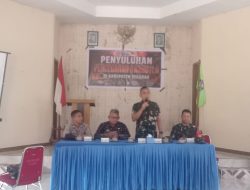 Cegah Karhutla Tim Satgas Penyuluhan Mabes TNI Gelar sosialisasi Di Kabupaten Sekadau